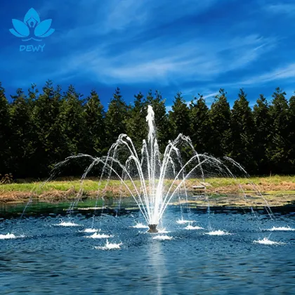 Outdoor lake aerator fountain
