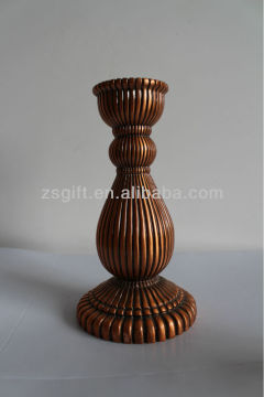 exquisite factory supplied christmas decor polyresin candle stand