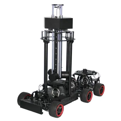 6WD RC VR Camera Car with Auto Lifting & Rotating Stabilizer (Dual Camera)