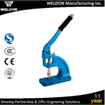 WELDON semi-Automatic eyelet /grommet machine for shoes/belt/hangbags/garments