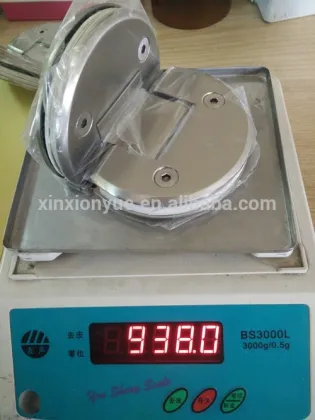 semi-circle High quality 90 degree hinge shower door
