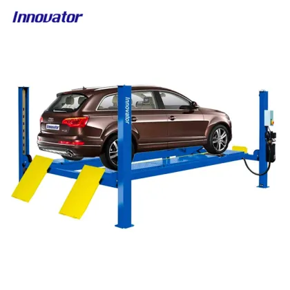 CE Certified Four Post Car Workshop Equipment IT8414