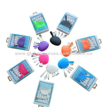 Latest Design Portable 5-in-1 USB Data Cables for iPhone and Smartphones, OEM Orders Welcomed
