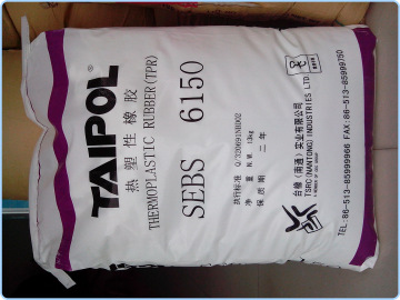 SEBS TAIPOL 6150 powdered plastic raw material for packaging, elastic films, plastic modification, and composite materials.