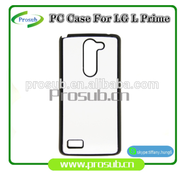 3d sublimation heat transfer plastic pc with aluminum sheet phone case cover for Prosub- Lprime