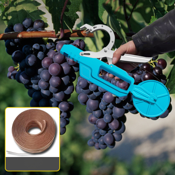 Electric Twist Tie Machine for Gardening - Vegetable Binding Tool for Cucumber, Pepper, and Flowers