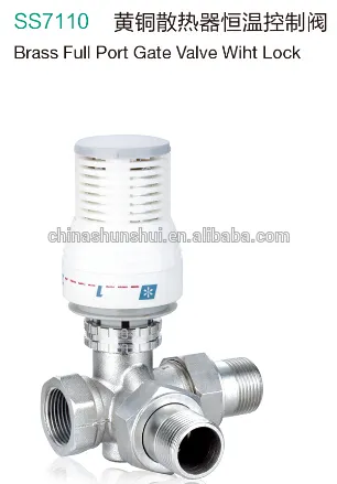SS701101 radiator Brass thermostatic valve