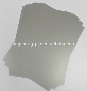 silver inkjet pvc sheet