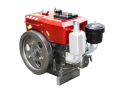 Motor R190diesel de arranque eléctrico enfriado por agua 12 HP