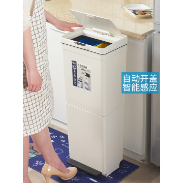 Bathroom Recycling Bin Waste Trash Bag Holder Zero Waste Trash Can Storage Bin Container Poubelle Salle De Bain Recycling Bin