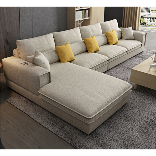 Fabric Corner Sofa Sleeper And Chaise