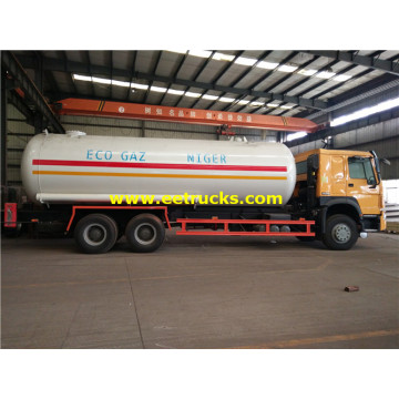 30 M3 6x4 Propane Delivery Tanker Vehicles