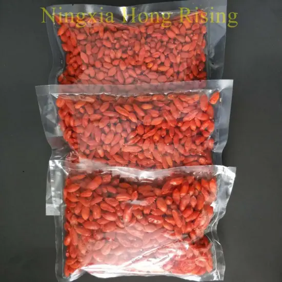 Antioxident organic goji berries wild wolfberries