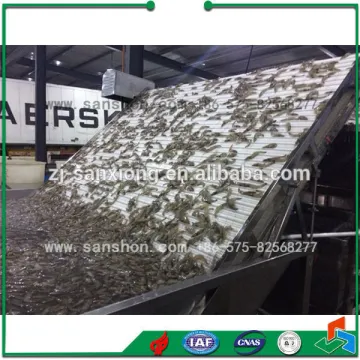Advanced Sanshon Shrimp Washing and Grading Machine