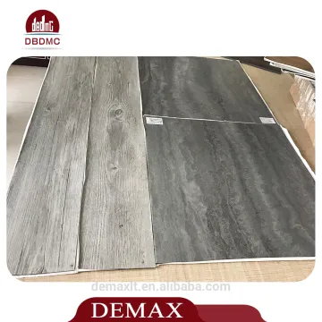 Indoor Usage Simple Color Surface Treatment Click System Vinyl Plank