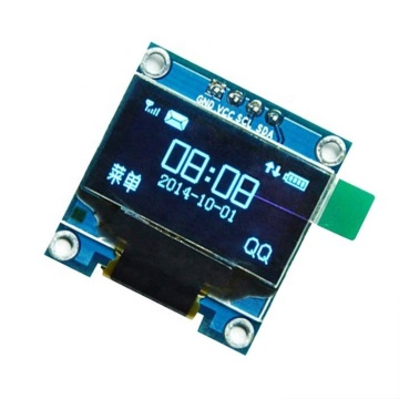 0,96-дюймовый многоцветный OLED-дисплей модуль 12864 с контроллером SSD1306 IIC