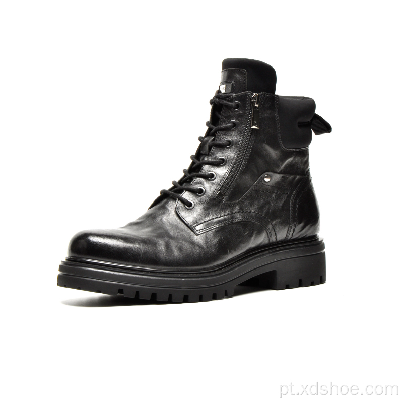 Botas quentes de neve casual de vestido masculino