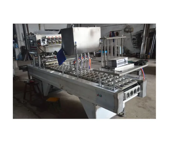 Fully Automatic Flavored Yogurt Cup Filling and Sealing Machine