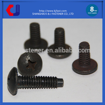 Steel Black Furniture Screw