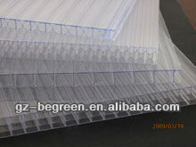 lowes roofing Wide temperature service honeycomb polycarbonate sun panel hollow sheet