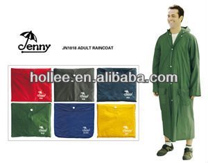 mens pvc raincoat