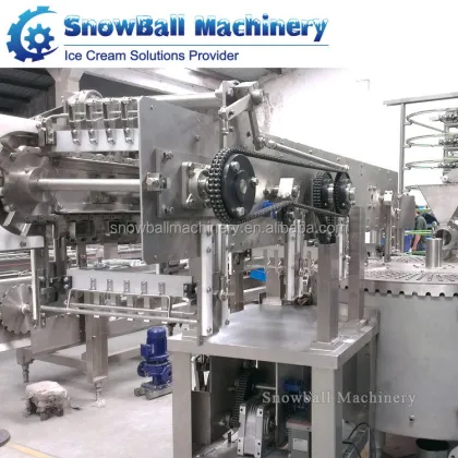 Industrial Automatic Icy Pole Ice Cream Popsicle Making Machine