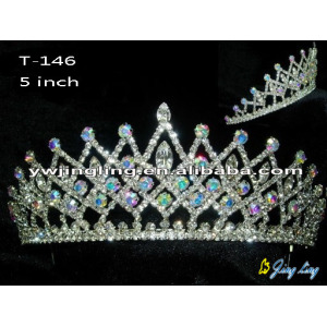 Pageant Crown For Beauty Queen  T-146