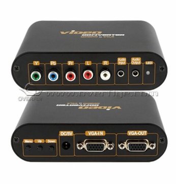 Fy1323 Ypbpr To Vga Converter Connect X-box, Wii, Apple Tv, Vudu Box
