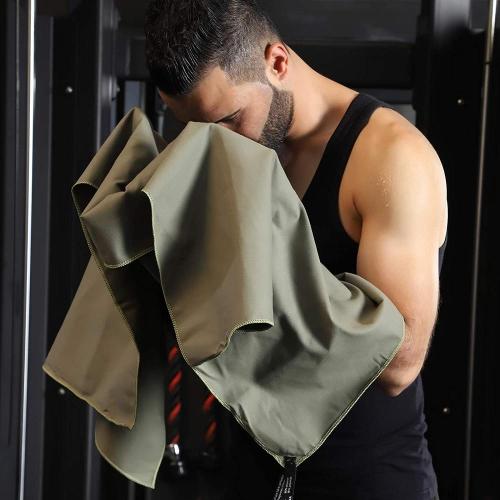 China Microfiber Suede Quick Dry Sports Sweat Towels Supplier