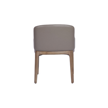 Poliform Grace Dining Chair with Armrest in Leather