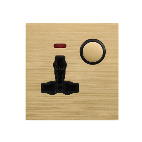 LD Series 1 Gang 13a Switched Multi Socket