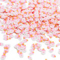 500g Polymer Clay Scheiben Herz Eis am Stiel Nail Art Lollipop Scheiben Zugabe für Schleimfüller Zubehör Zubehör Additiv