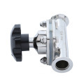 GM Series: High-Quality Stainless Steel Manual Vacuum Diaphragm Valves (KF16, KF25) - Quick and Easy Installation for General Us