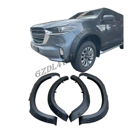 ABS Wheel Arch Fender Flares for BT50 2020-2021 Pickup Truck Accessories