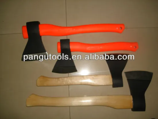 russia Axe with Fiberglass Handle, Forged Carbon Steel Head, Heat treatment HRC 47-55