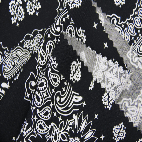 Retro Cashew Flower With Rayon Plain Cloth
