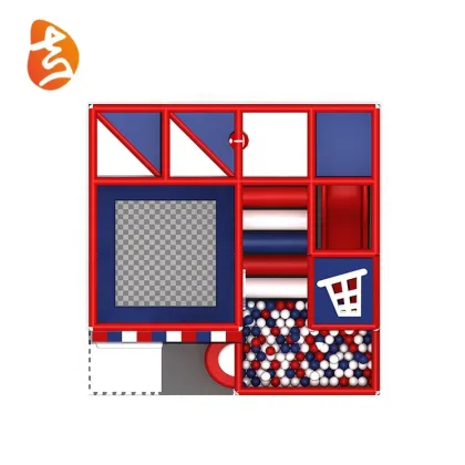 Factory-Produced Design: Kids' Zone Indoor Soft Play Equipment Featuring Ball Pools