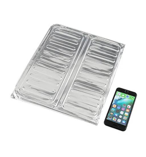 Easy Clean Kitchen Aluminum Foil Splash Proof Oil Baffle Plate
