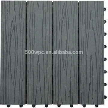 Quality Good Wood Plastic Composite WPC outdoor garden tile