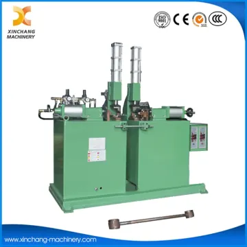 スタビライザーリンクロッド用自動両頭突合せ溶接機