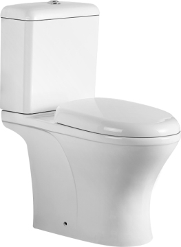 Comfort Height Ceramic Washdown Two-piece Toilet