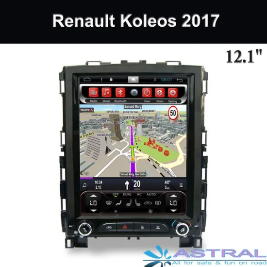 Wholesale In Car-Hifi Entertainment System 12.1 inch Screen Renault Koleos 2017