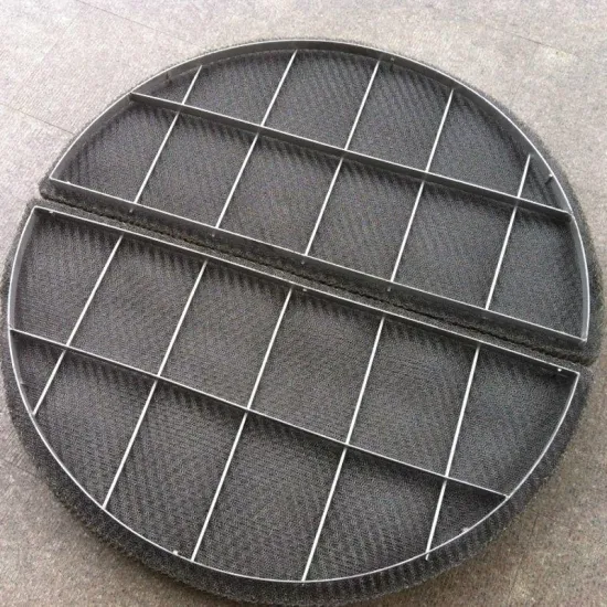 150mm Titanium Demister Pad for Liquid and Gas Separation