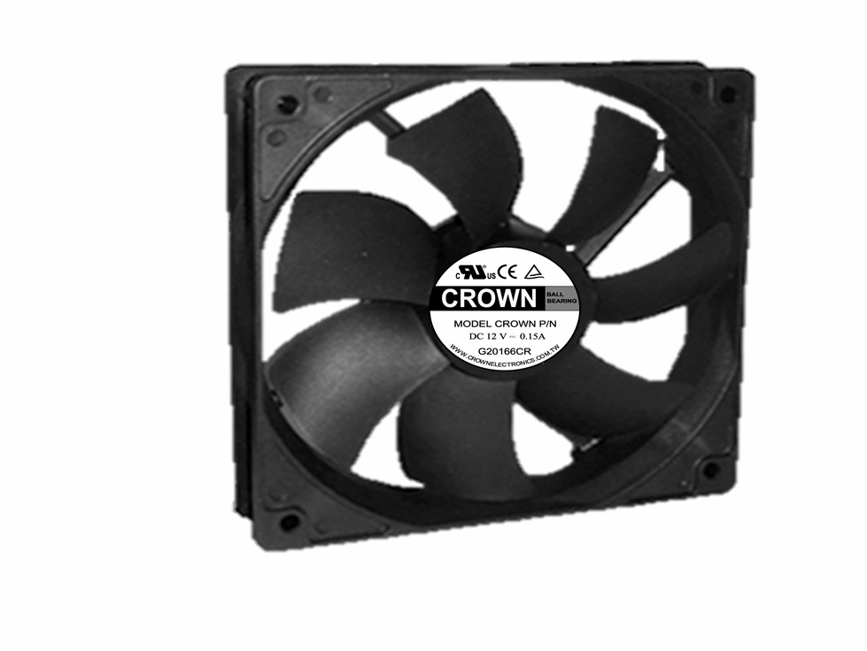 120x25 Server DC Fan A8 Chemikalien