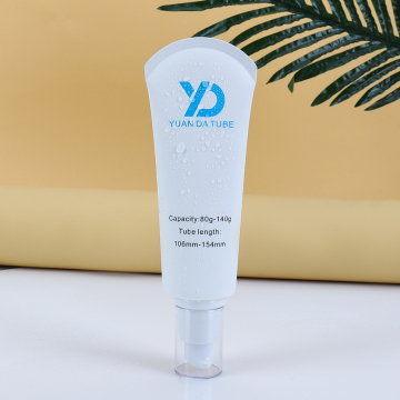 Vacuum pump head cosmetic tube