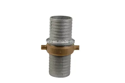 Aluminum W Brass Nut Standard Pin Plug Couplings