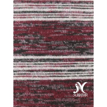 Melange Stripe Sweater Knit Fabric