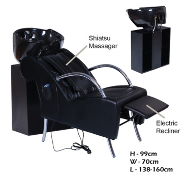 Beauty salon massage shampoo chair