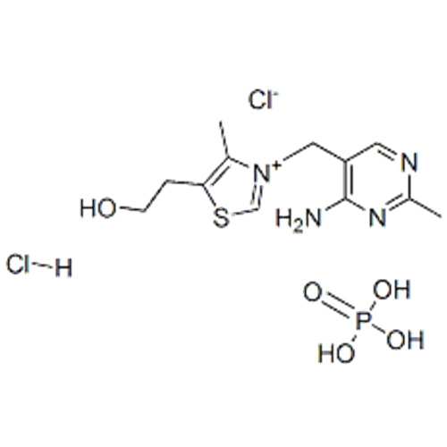 Tiazolyum, 3 - [(4-amino-2-metil-5-pirimidinil) metil] -4-metil-5- [2- (fosfonoksi) etil] -, klorür, hidroklorür CAS 16028-14-1