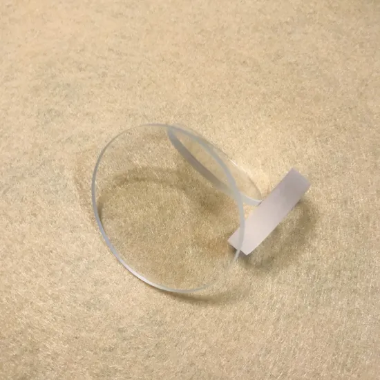 High Transmission Custom Baf2 Optical Windows for Scientific Instruments